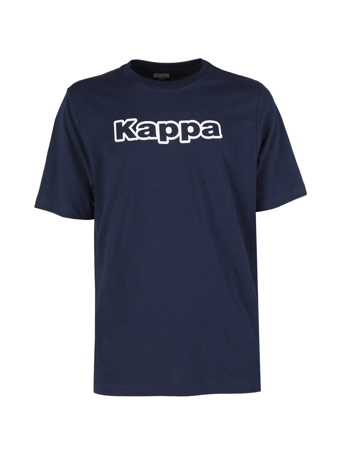 Kappa T-shirt da uomo in cotone con stampa scritta
