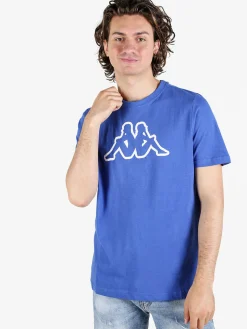 Kappa T-shirt da uomo in cotone con logo