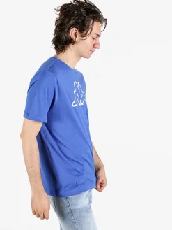 Kappa T-shirt da uomo in cotone con logo