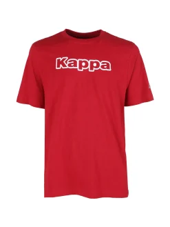 Kappa T-shirt da uomo in cotone con stampa scritta