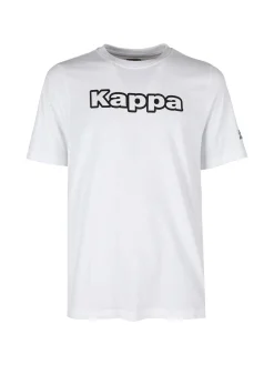 Kappa T-shirt da uomo in cotone con stampa scritta