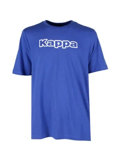 Kappa T-shirt da uomo in cotone con stampa scritta