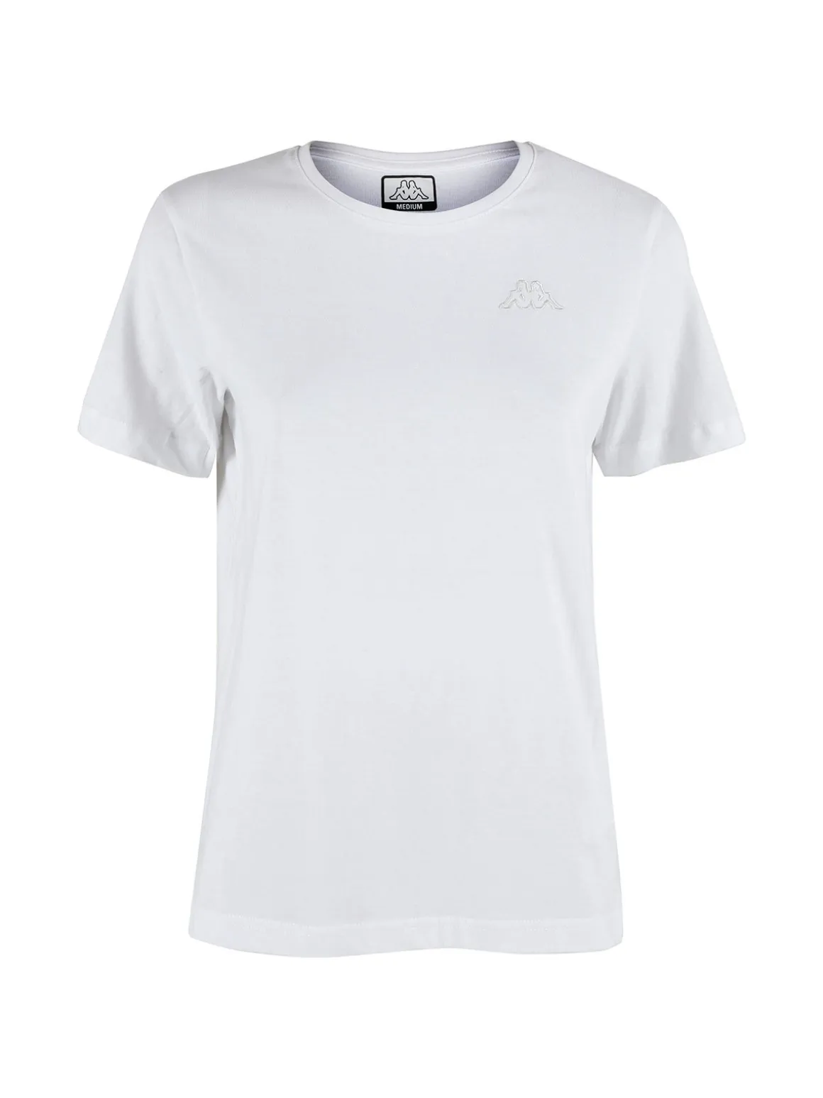 Kappa T-shirt donna in cotone con logo