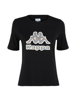 Kappa T-shirt donna in cotone con logo
