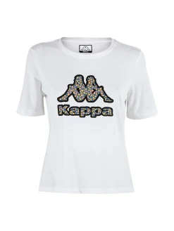 Kappa T-shirt donna in cotone con logo