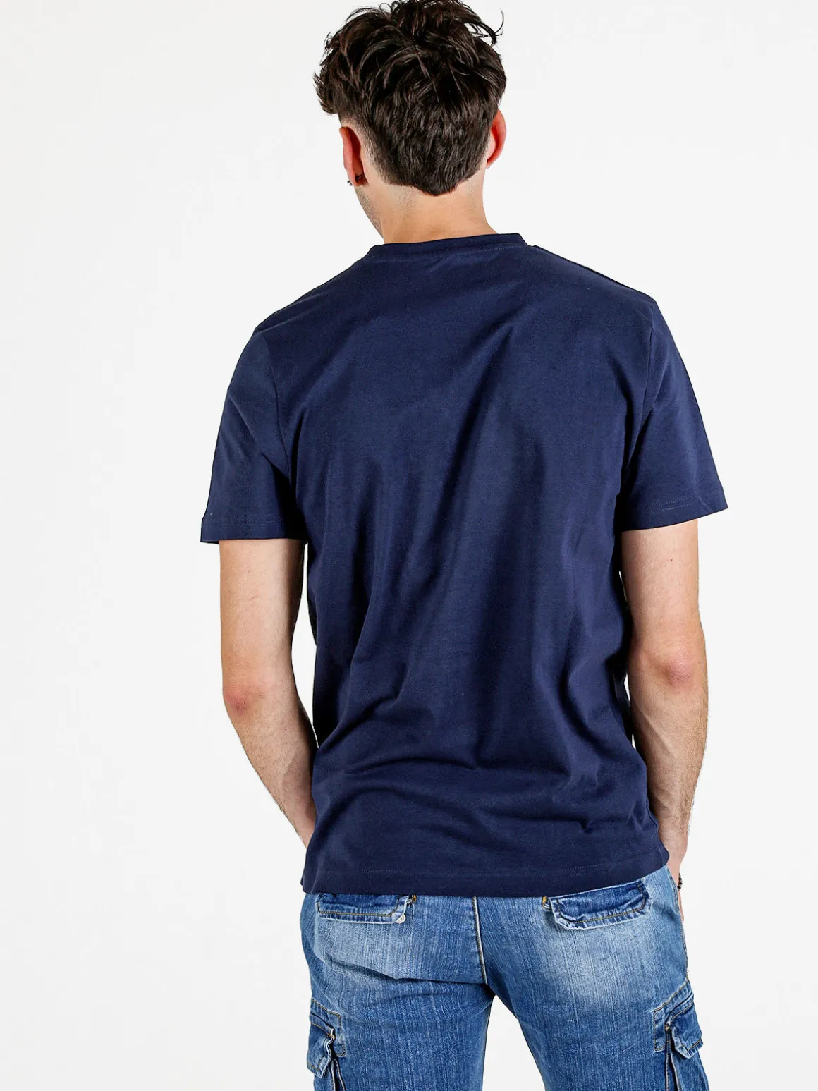 Kappa T-shirt uomo in cotone con logo