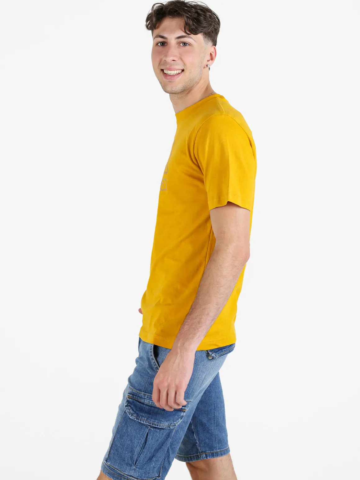 Kappa T-shirt uomo in cotone con logo