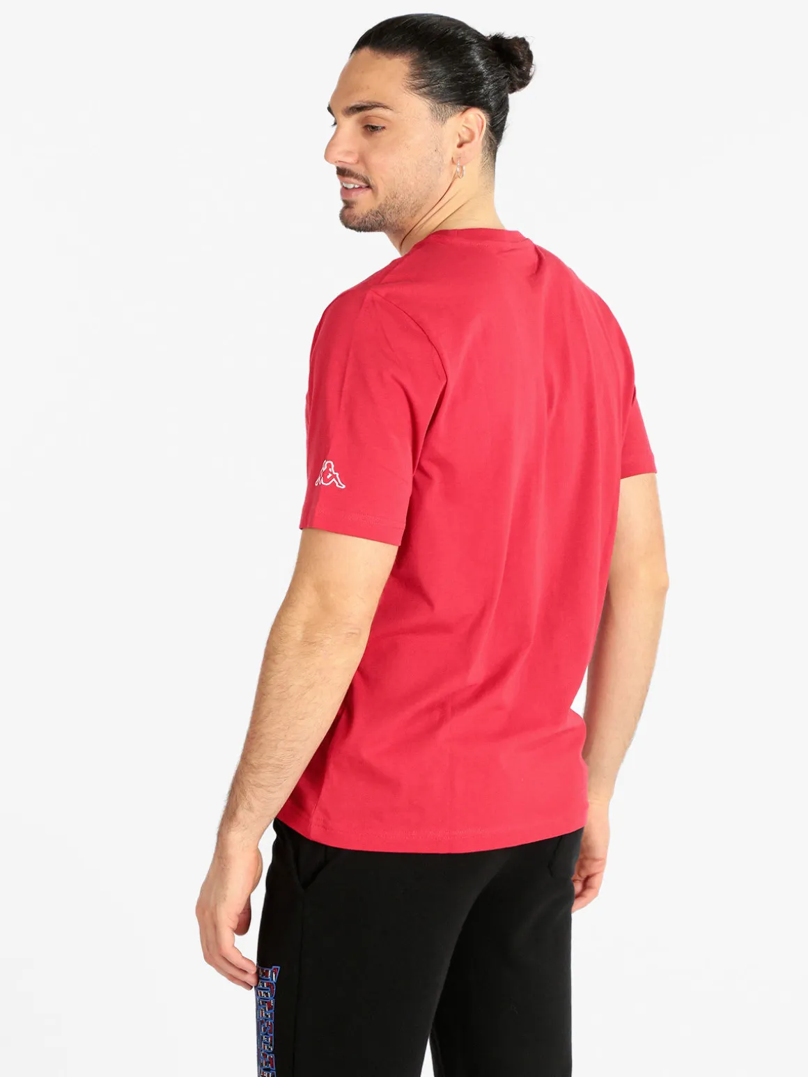 Kappa T-shirt uomo slim fit in cotone
