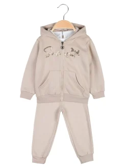 Karino Kids Completo 3 pezzi da neonata con cappuccio e zip