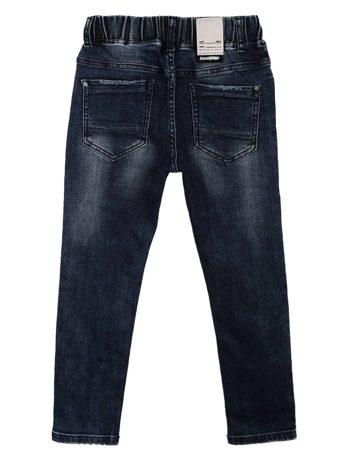 Keetop Jeans da bambino con elastico in vita
