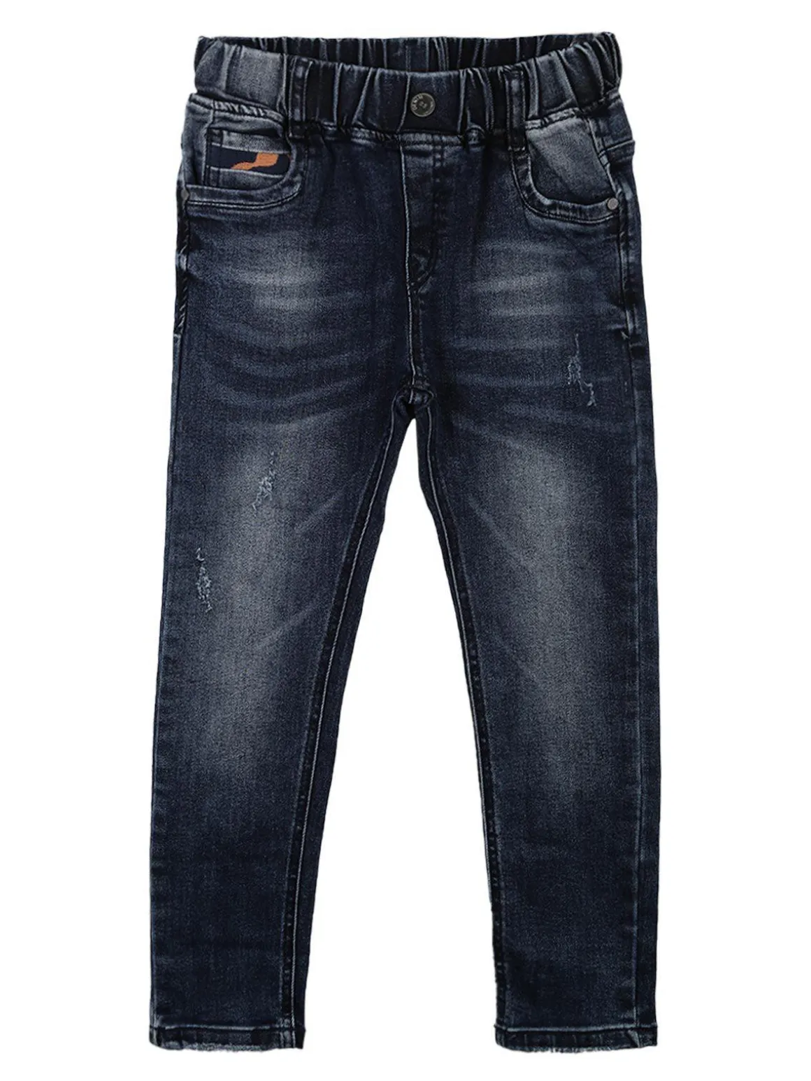 Keetop Jeans da bambino con elastico in vita