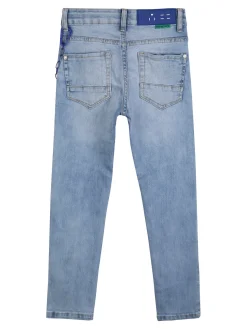 Keetop Jeans da ragazzo con catena