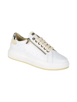 Keys Sneakers donna con platform - beige