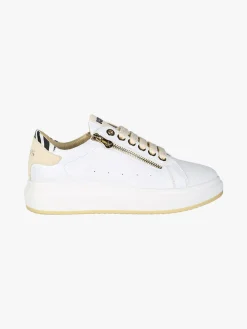 Keys Sneakers donna con platform - beige