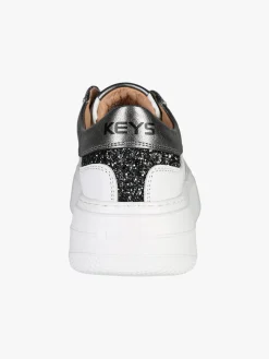 Keys Sneakers donna in pelle con borchie e platform