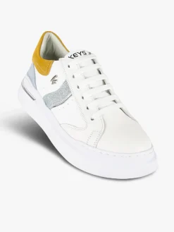 Keys Sneakers in pelle donna con glitter