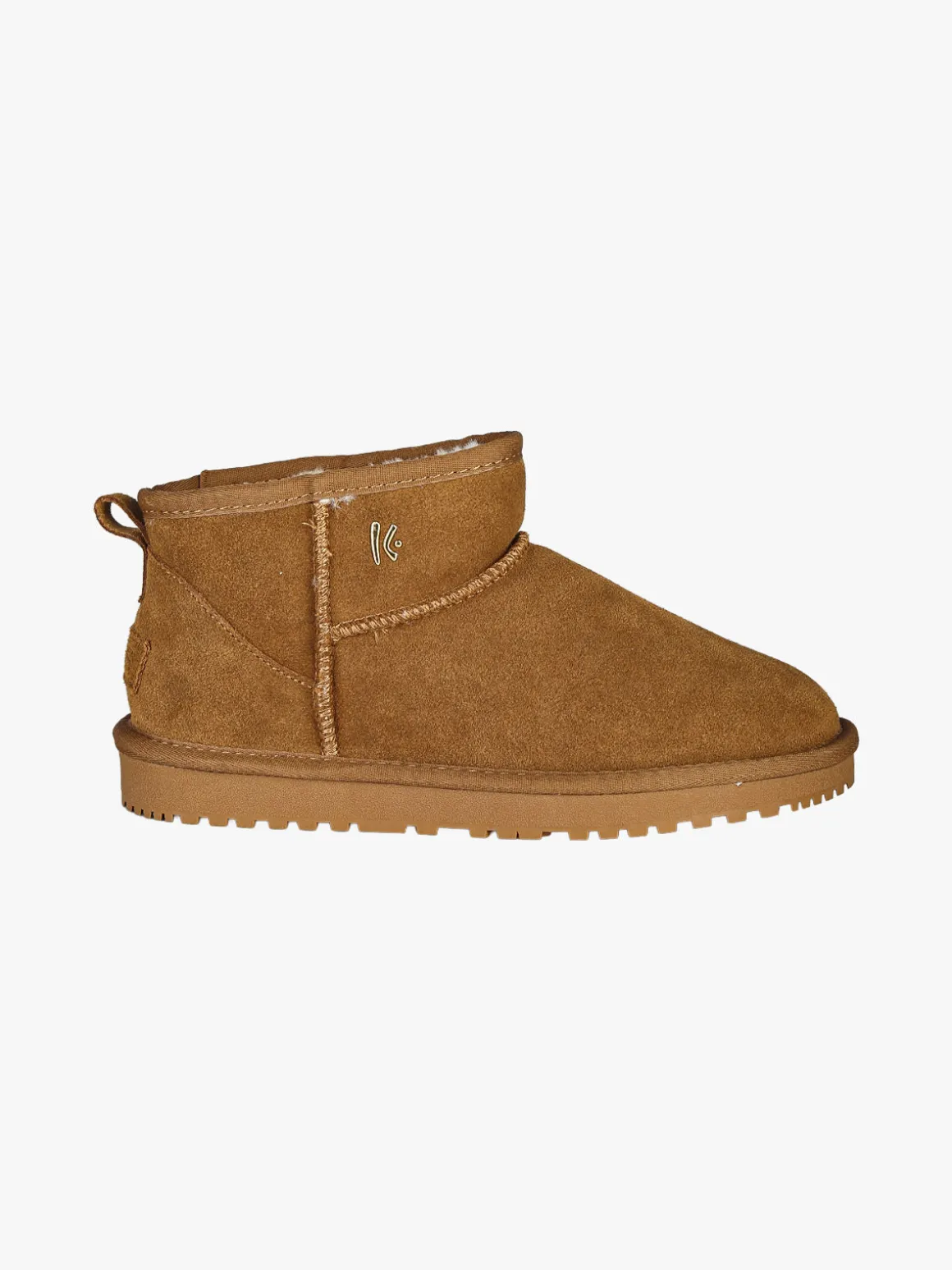Keys Stivaletti donna mammut in pelle - cammello