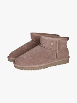 Keys Stivaletti donna mammut in pelle - taupe