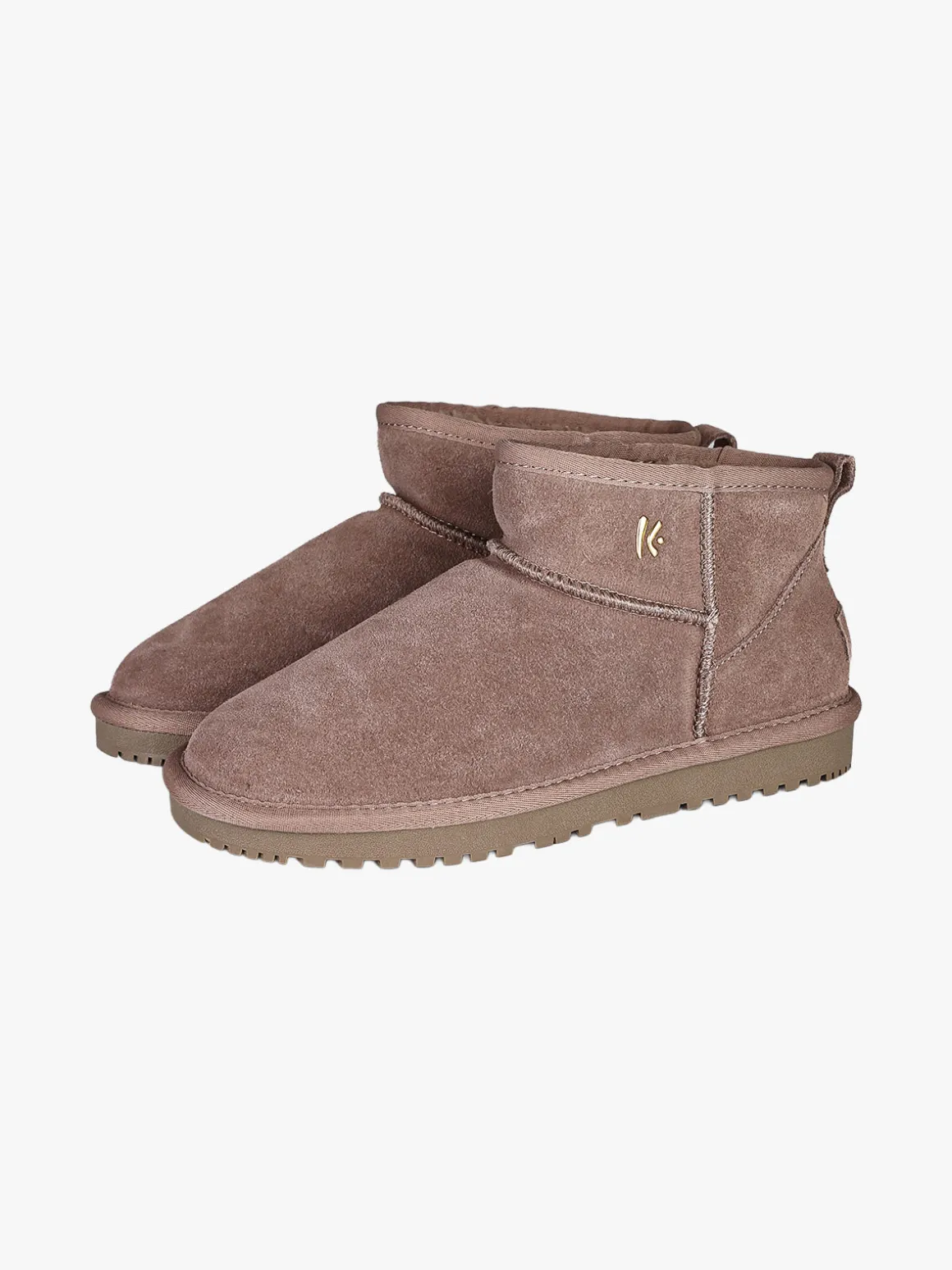 Keys Stivaletti donna mammut in pelle - taupe