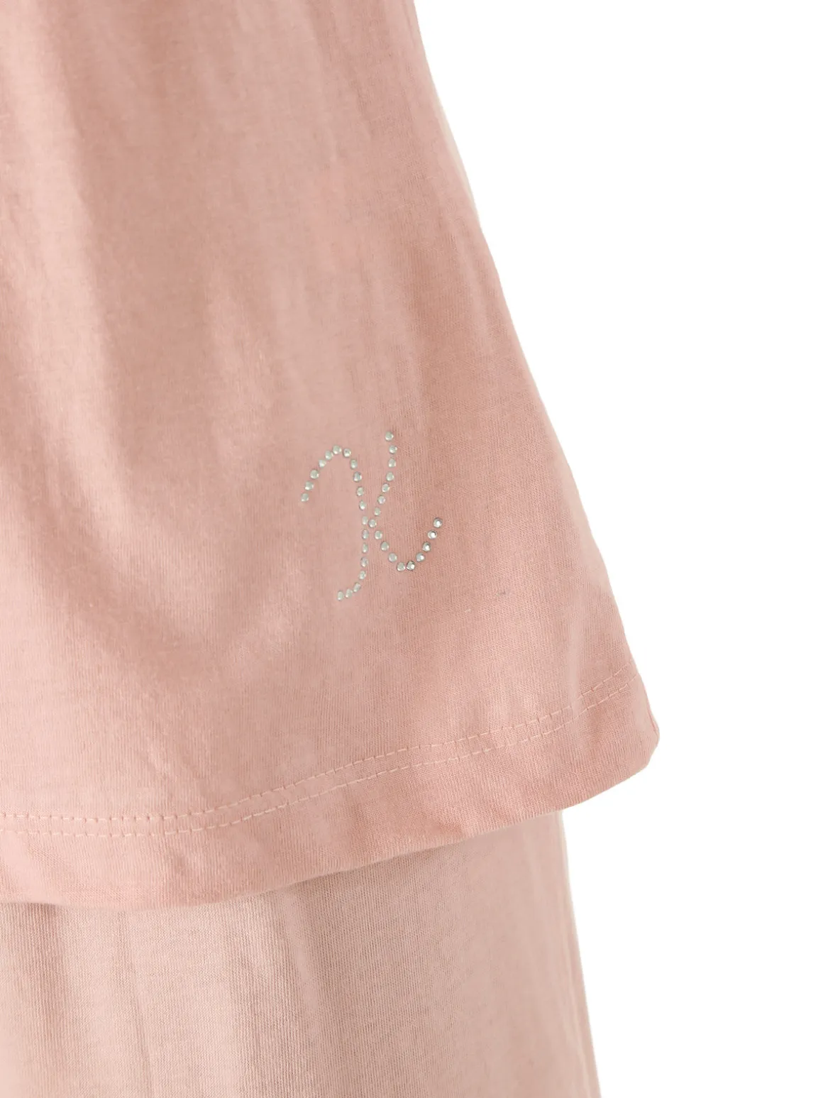 Kissimo Pigiama corto da donna in cotone - rosa