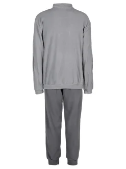 Kissimo Pigiama in pile da uomo full zip