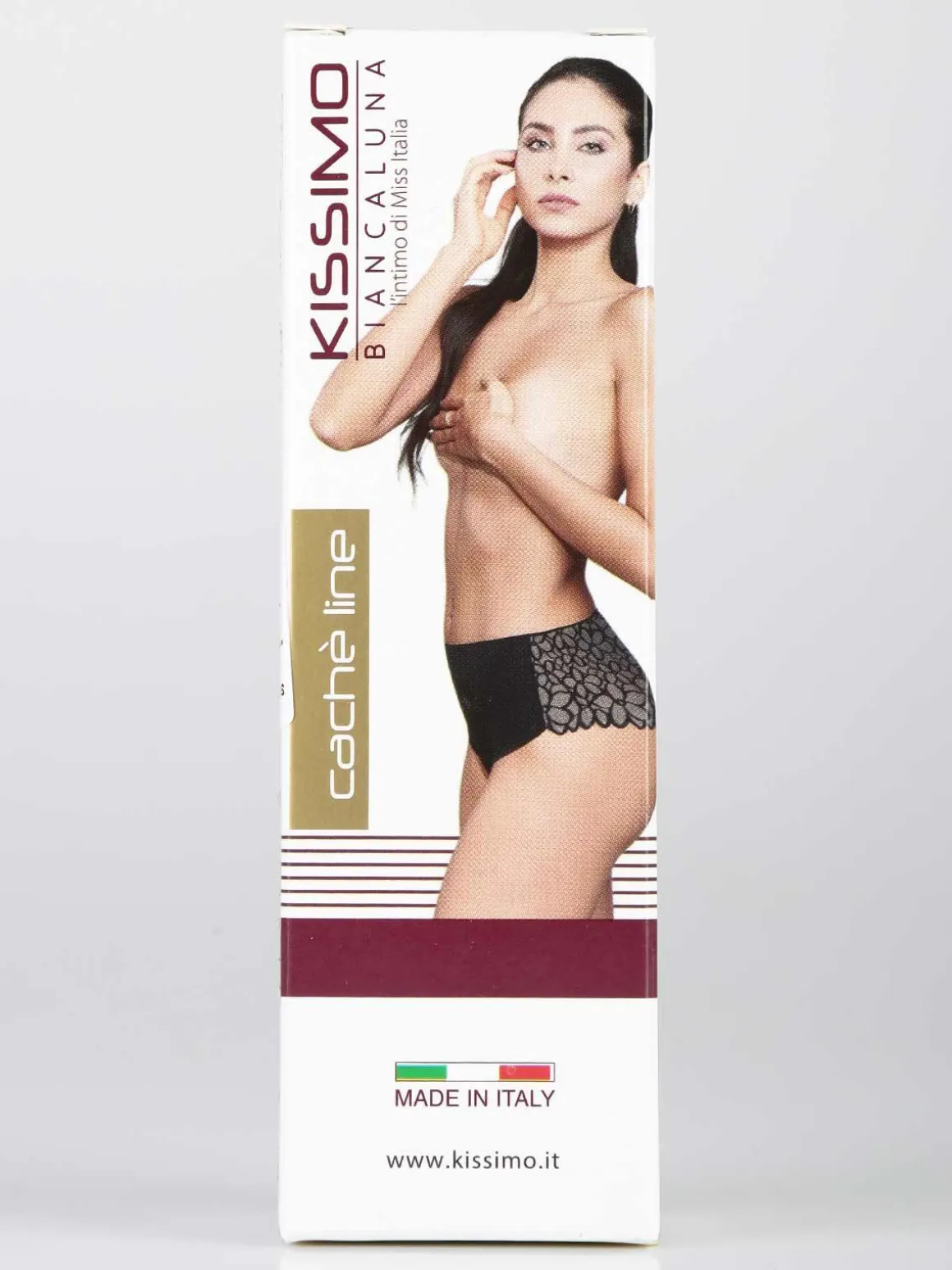 Kissimo Slip vita alta invisibile con pizzo