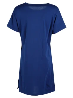 Kissimo Vestito da donna in cotone a maniche corte