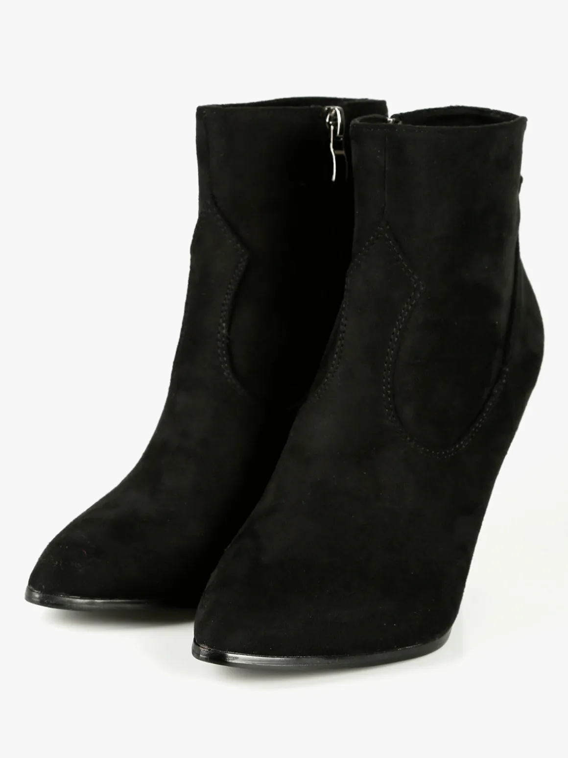 Kiss Kriss Tronchetti donna scamosciati con tacco