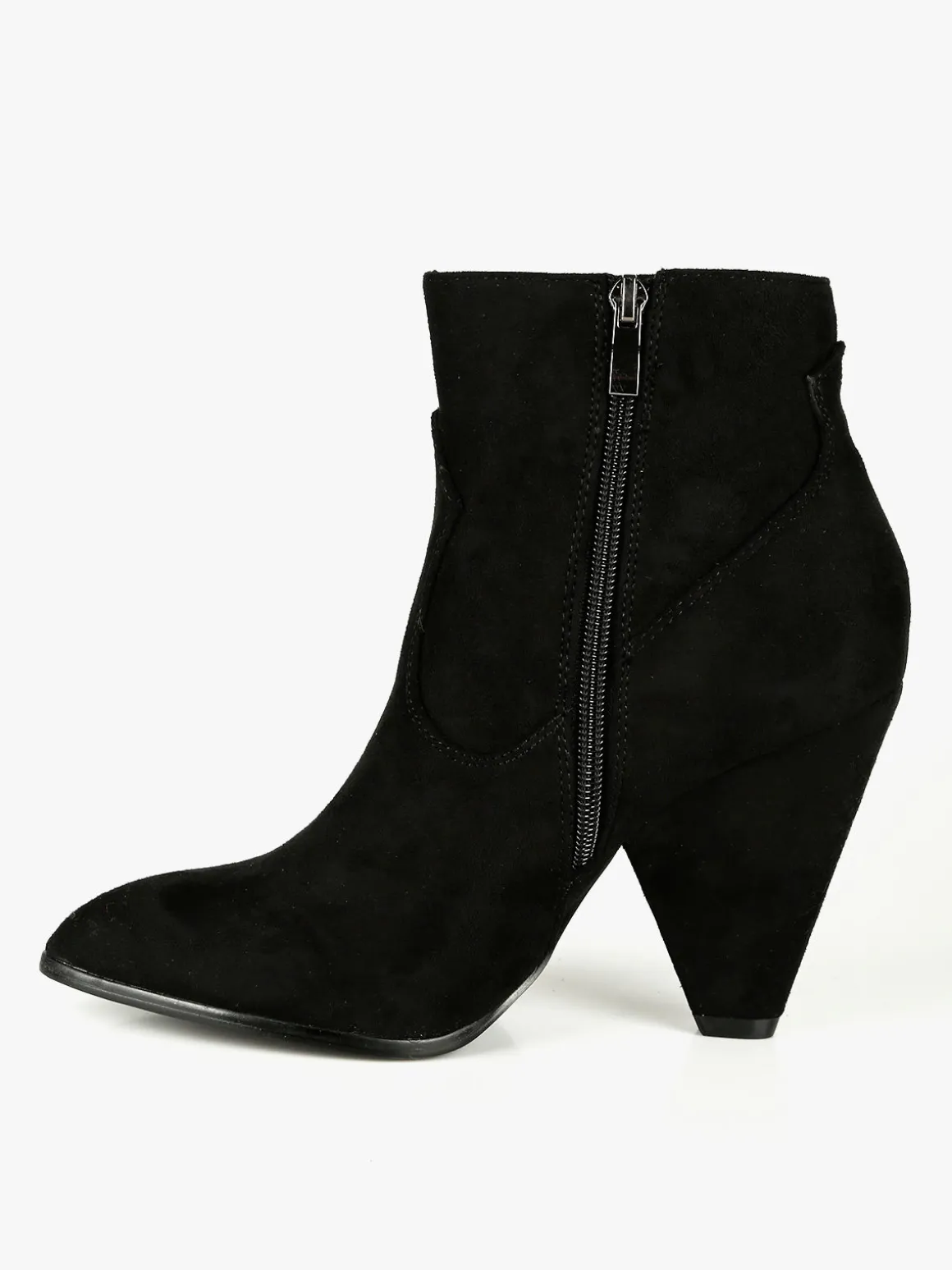 Kiss Kriss Tronchetti donna scamosciati con tacco