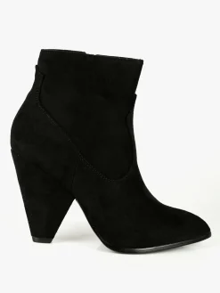 Kiss Kriss Tronchetti donna scamosciati con tacco