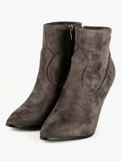 Kiss Kriss Tronchetti donna scamosciati con tacco