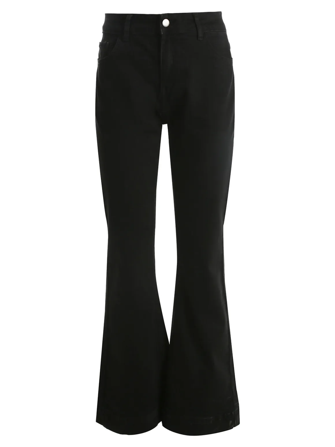 Kiss Pink Jeans donna a palazzo - nero