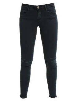 Kiss Pink Pantaloni donna skinny con strappi
