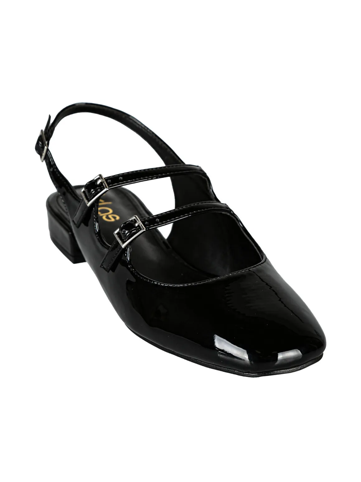 Klas Slingback scarpe donna Mary Jane aperte dietro