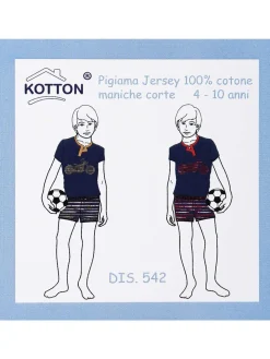 Kotton Pigiama corto bambino in cotone