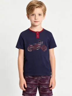 Kotton Pigiama corto bambino in cotone