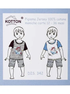 Kotton Pigiama corto neonato in cotone