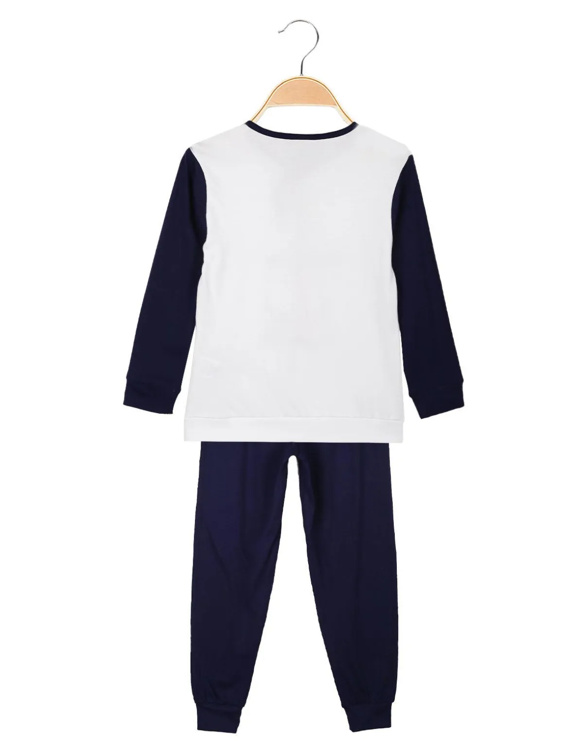 Kotton Pigiama lungo da bambina in cotone
