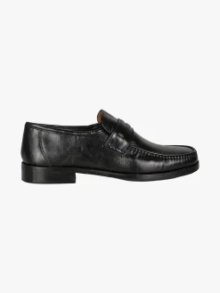 La Cuoieria Mocassini in pelle da uomo - nero