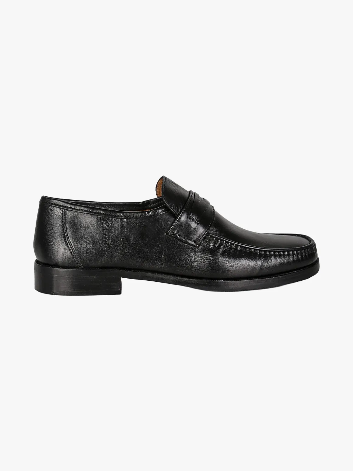 La Cuoieria Mocassini in pelle da uomo - nero