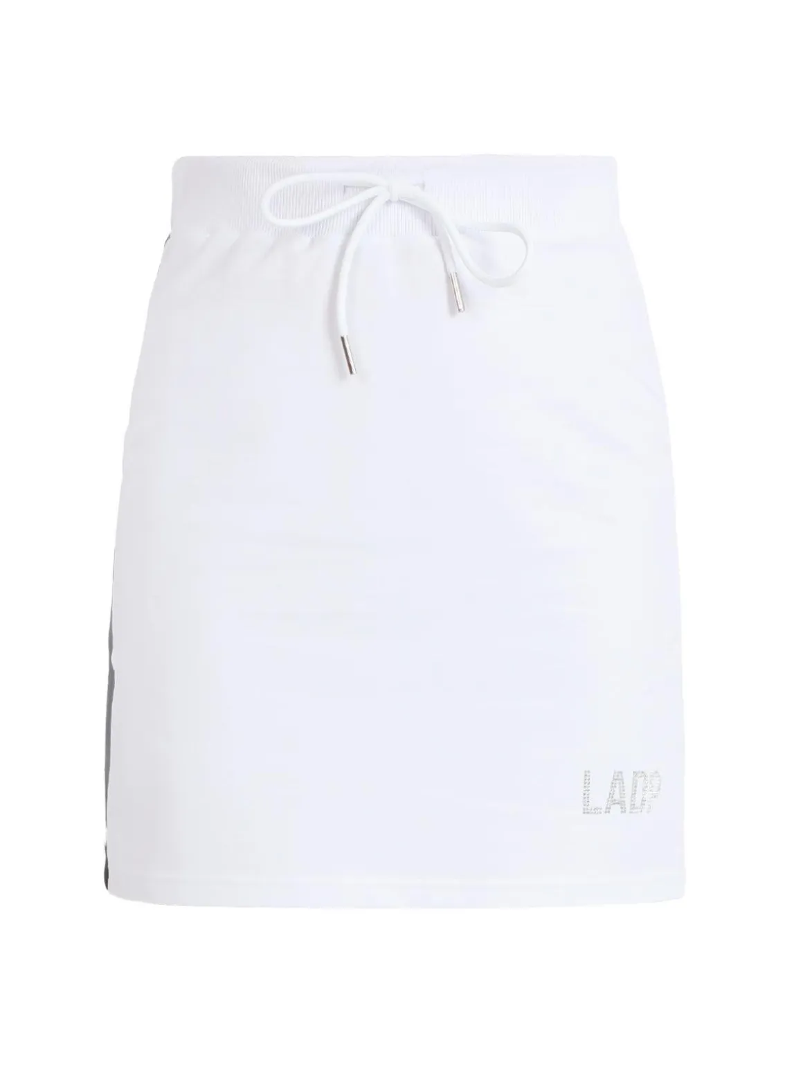 Ladp Gonna in cotone con bottoni laterali