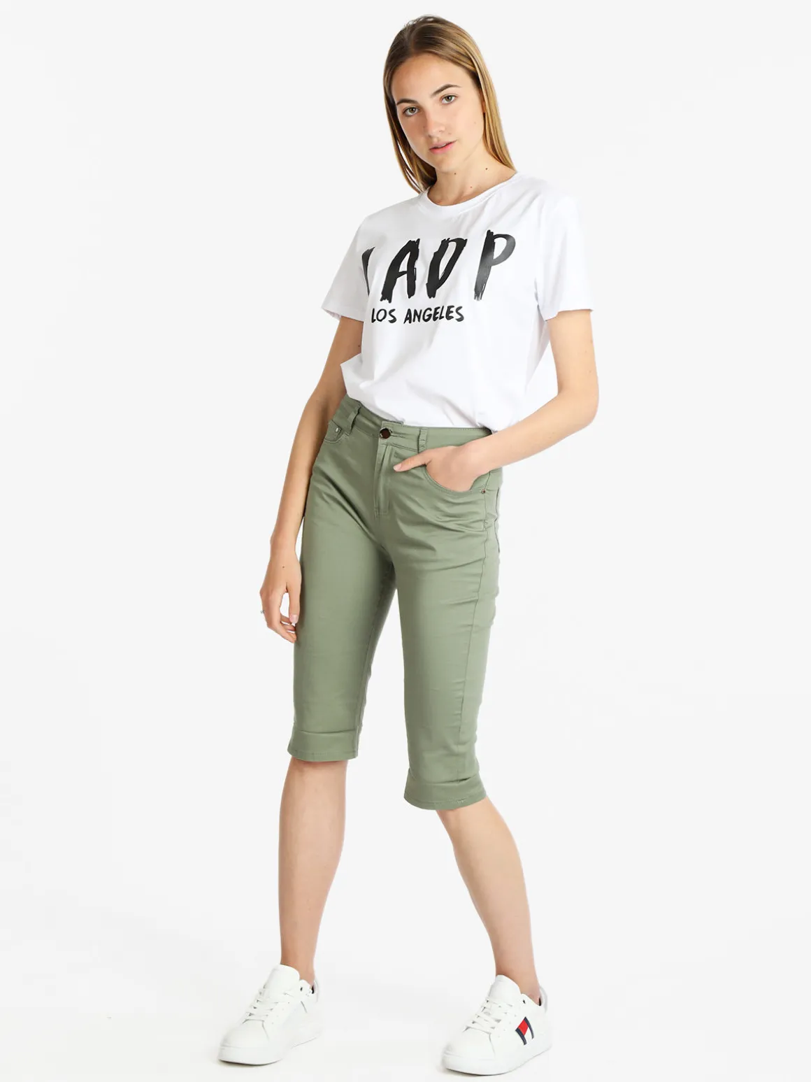 Ladp T-shirt manica corta donna con scritta