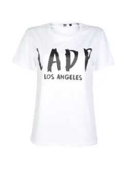 Ladp T-shirt manica corta donna con scritta