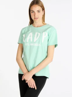 Ladp T-shirt manica corta donna con scritta