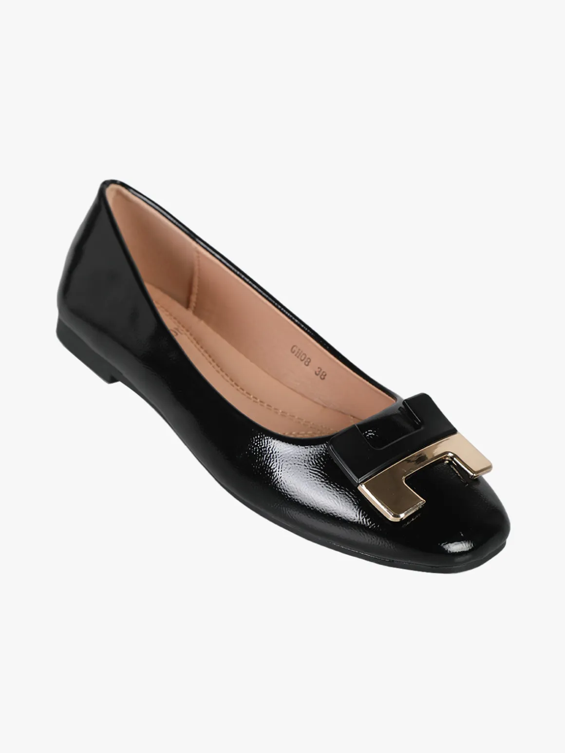 La Flor Ballerine donna lucide con punta squadrata