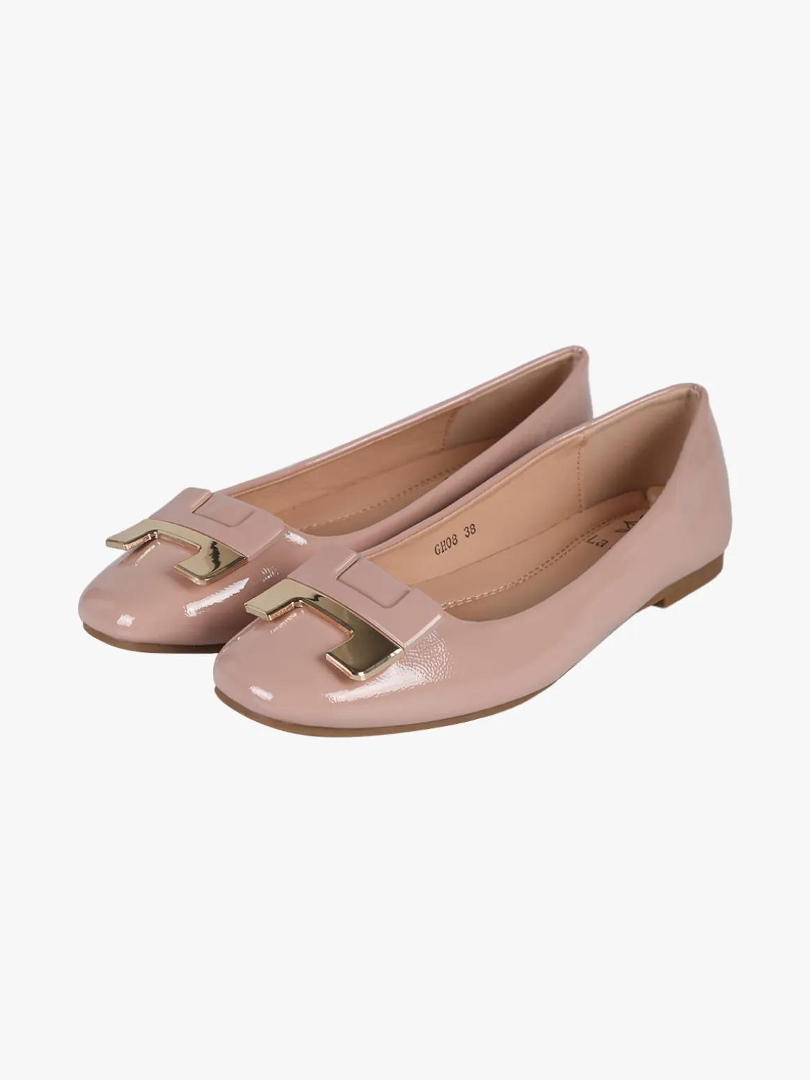 La Flor Ballerine donna lucide con punta squadrata