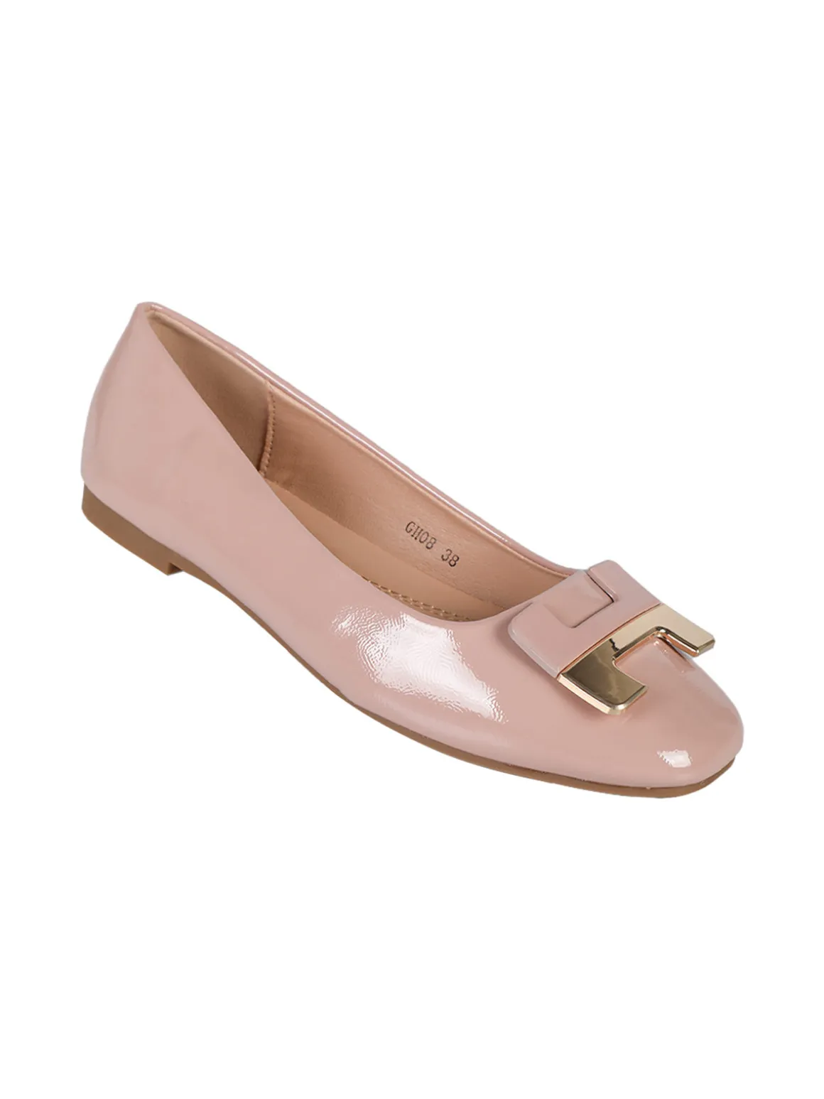 La Flor Ballerine donna lucide con punta squadrata