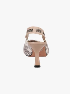 La Flor Slingback donna a punta con cinturino elastico alla caviglia