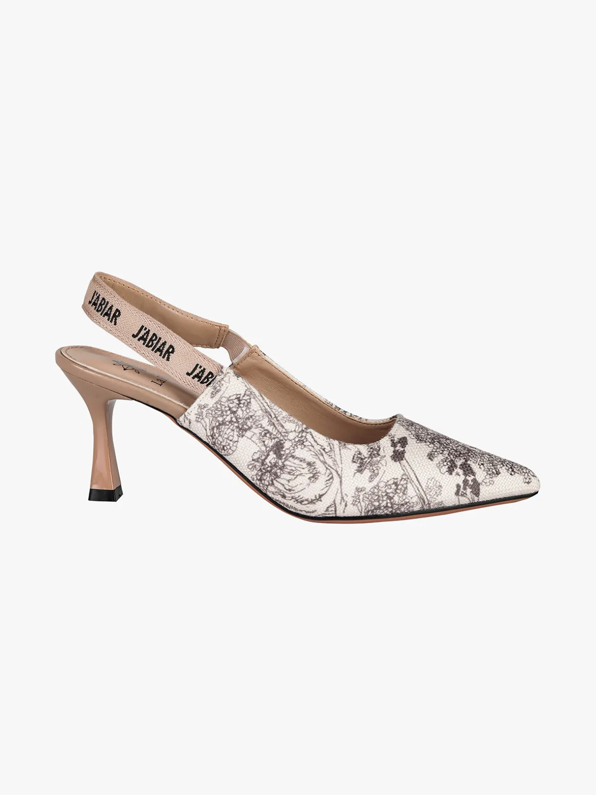 La Flor Slingback donna a punta con cinturino elastico alla caviglia