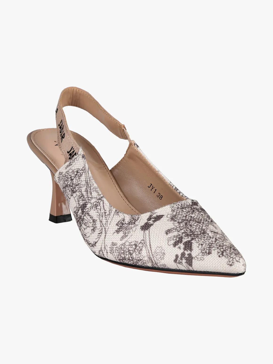 La Flor Slingback donna a punta con cinturino elastico alla caviglia